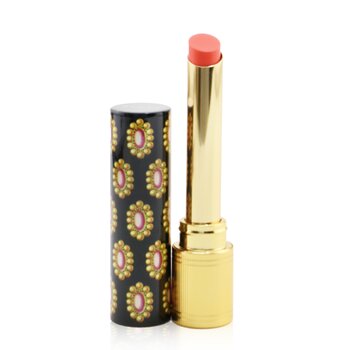 Gucci Rouge De Beaute Brillant Glow & Care Lip Colour - # 411 Emmy Petal  1.8g/0.06oz