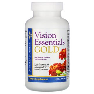Whitaker Nutrition, Vision Essentials Gold, 120 Capsules