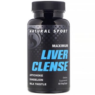 Natural Sport, Maximum Liver Clense, 60 VegCaps