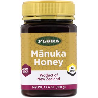 Flora, Manuka Honey, MGO 400+, 17.6 oz (500 g)