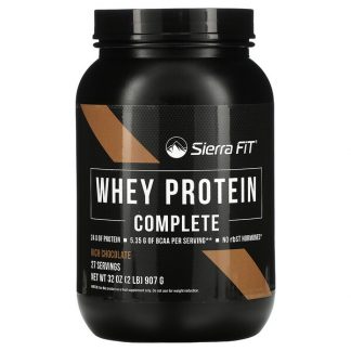 Sierra Fit, Whey Protein Complete, Rich Chocolate, 2 lb (907 g)