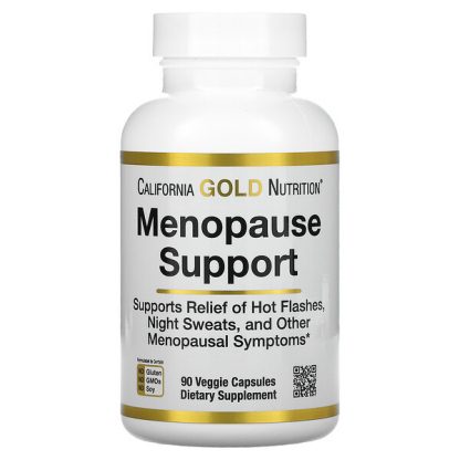 California Gold Nutrition, Menopause Support, 90 Veggie Capsules