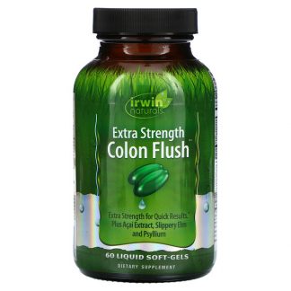 Irwin Naturals, Extra Strength Colon Flush, 60 Liquid Soft-Gels