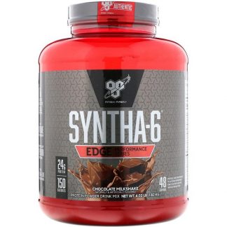 BSN, Syntha-6 Edge, Protein Powder Drink Mix, Chocolate Milkshake, 4.02 lb (1.82 kg)