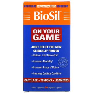 BioSil by Natural Factors, On Your Game, 30 Vegetarian Capsules