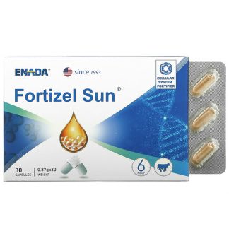 ENADA, Fortizel Sun, Cellular System Fortifier, 30 Capsules