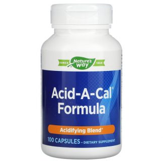 Enzymatic Therapy, Acid-A-Cal Formula, 100 Capsules