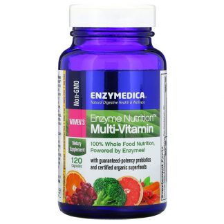 Enzymedica, Enzyme Nutrition Multi-Vitamin, Women's, 120 Capsules