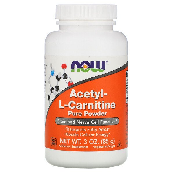 NOW Foods, Acetyl-L-Carnitine, 3 oz (85 g) 1 NOW Foods, Acetyl-L-Carnitine, 3 oz (85 g)