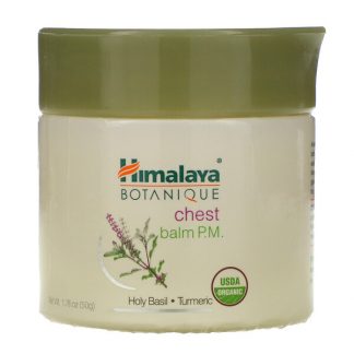 Himalaya, Botanique, Chest Balm P.M., 1.76 oz (50 g)