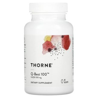 Thorne Research, Q-Best 100, 60 Gelcaps
