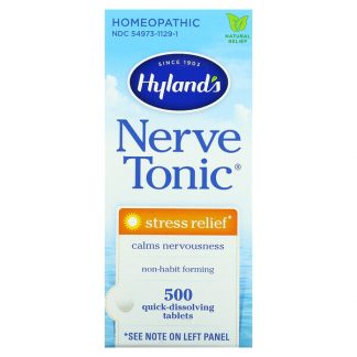 Hyland's, Nerve Tonic, Stress Relief, 500 Quick-Dissolving Tablets