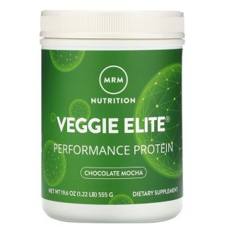 MRM, Veggie Elite, Performance Protein, Chocolate Mocha, 1.22 lb (555 g)