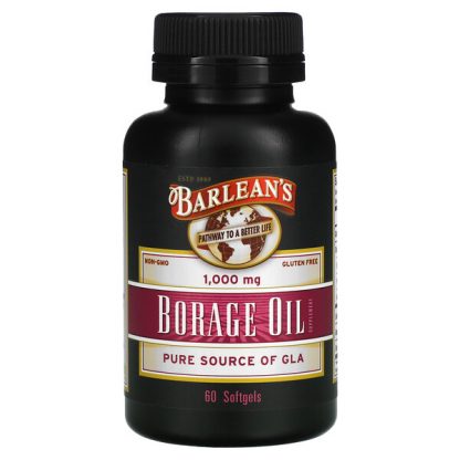 Barlean's, Borage Oil Supplement, 60 Softgels