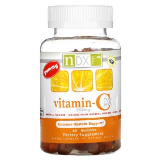 Natural Dynamix (NDX), Vitamin-C DX, 127 mg, 60 Gummies
