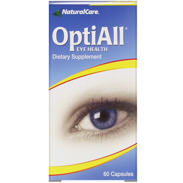 NaturalCare, OptiAll Eye Health, 60 Capsules 1 NaturalCare, OptiAll Eye Health, 60 Capsules