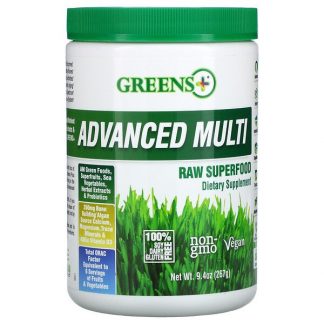 Greens Plus, Advanced Multi Raw Superfood, 9.4 oz (267 g)