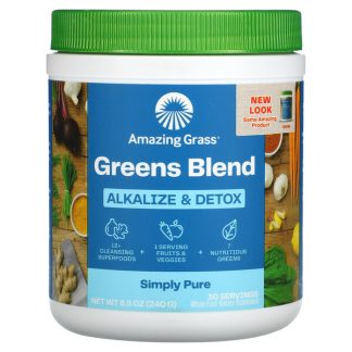 Amazing Grass, Green Superfood, Alkalize & Detox, 8.5 oz (240 g)
