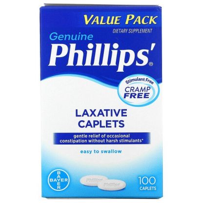 Phillip's, Laxative Caplets, 100 Caplets