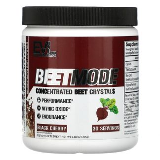 EVLution Nutrition, BeetMode, Concentrated Beet Crystals, Black Cherry, 6.88 oz (195 g)