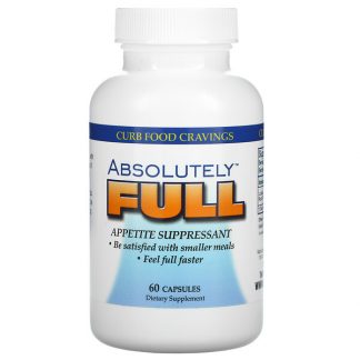 Absolute Nutrition, Absolutely Full, Appetite Suppressant, 60 Capsules