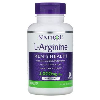 Natrol, L-Arginine, 1,000 mg, 90 Tablets