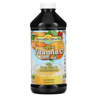 Dynamic Health Laboratories, Liquid Vitamin C, Natural Citrus , 1,000 mg, 16 fl oz (473 ml)