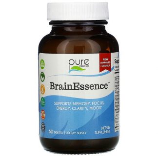 Pure Essence, BrainEssence, 60 Tablets
