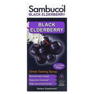 Sambucol, Black Elderberry Syrup, 7.8 fl oz (230 ml)