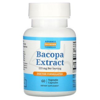 Advance Physician Formulas, Bacopa Extract, 225 mg, 60 Vegetable Capsules