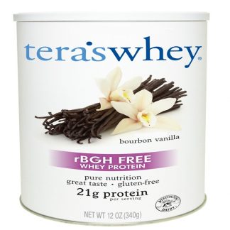 Tera's Whey, Grass Fed, Simply Pure Whey Protein, Bourbon Vanilla, 12 oz (340 g)