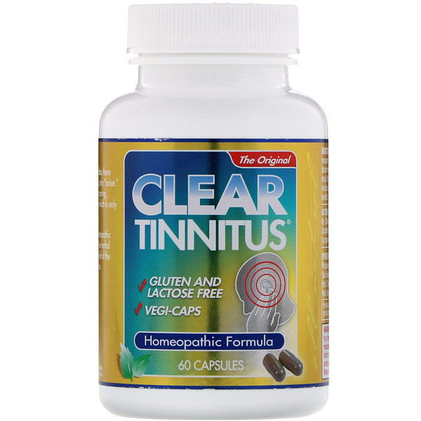 Clear Products, Clear Tinnitus, 60 Capsules 1 Clear Products, Clear Tinnitus, 60 Capsules