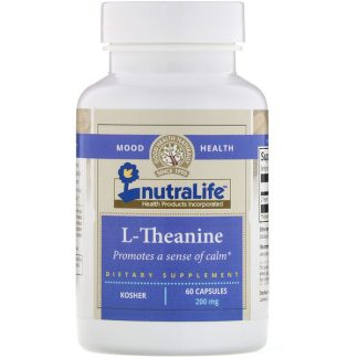 NutraLife, L-Theanine, 200 mg, 60 Capsules