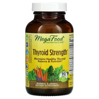 MegaFood, Thyroid Strength, 90 Tablets