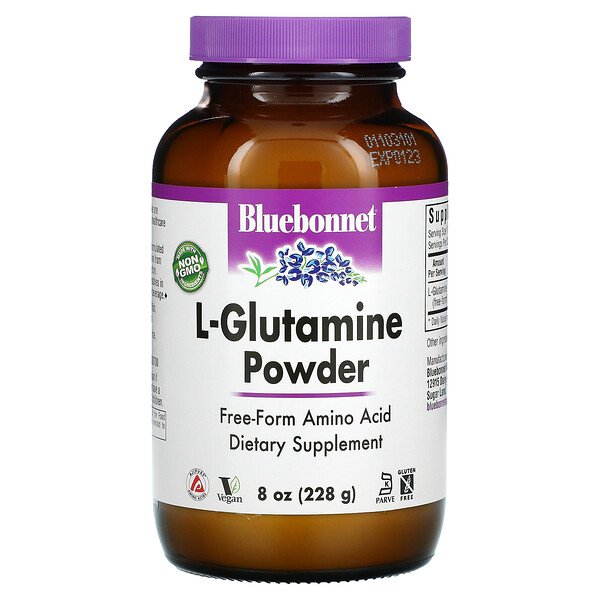 Bluebonnet Nutrition, L-Glutamine Powder, 8 oz (228 g) 1 Bluebonnet Nutrition, L-Glutamine Powder, 8 oz (228 g)