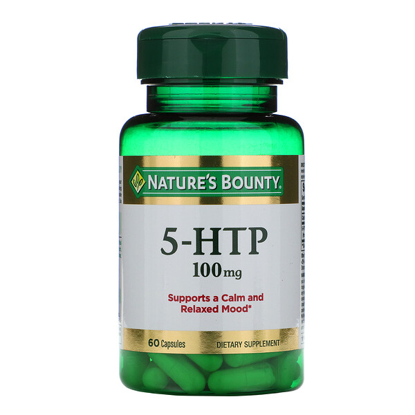 Nature's Bounty, 5-HTP, 100 mg, 60 Capsules 1 Nature's Bounty, 5-HTP, 100 mg, 60 Capsules