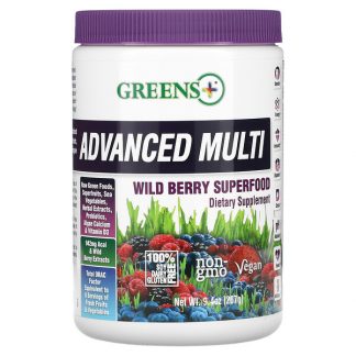 Greens Plus, Advanced Multi, Wild Berry Superfood, 9.4 oz (267 g)