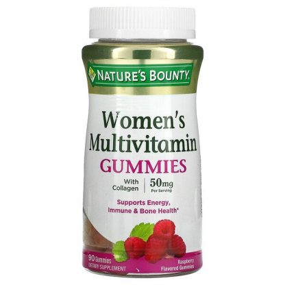 Nature's Bounty, Women's Multivitamin Gummies, Raspberry, 25 mg, 90 Gummies