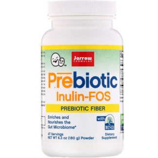 Jarrow Formulas, Prebiotic Inulin FOS Powder, 6.3 oz (180 g)