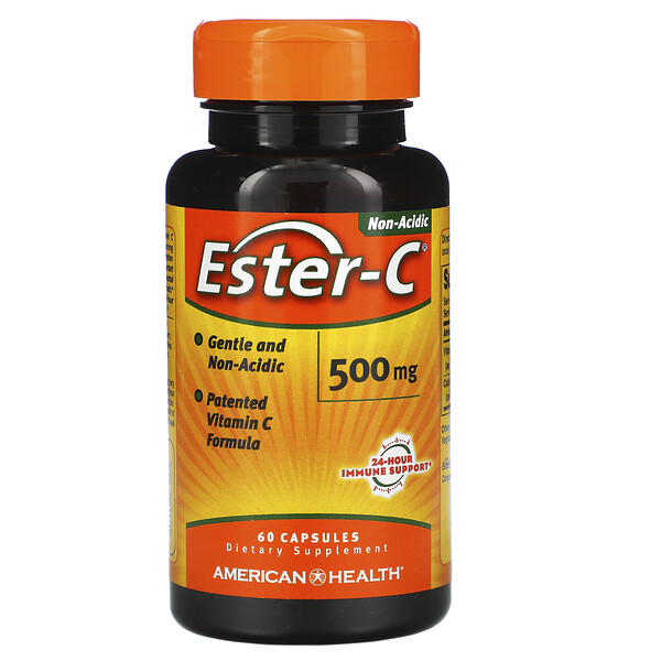 American Health, Ester-C, 500 mg, 60 Capsules 1 American Health, Ester-C, 500 mg, 60 Capsules