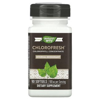 Nature's Way, Chlorofresh, Chlorophyll Concentrate, 50 mg, 90 Softgels