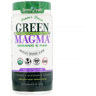 Green Foods, Green Magma, Barley Grass Juice Powder, 5.3 oz (150 g)