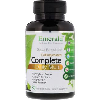 Emerald Laboratories, CoEnzymated Complete 1-Daily Multi, 30 Vegetable Caps