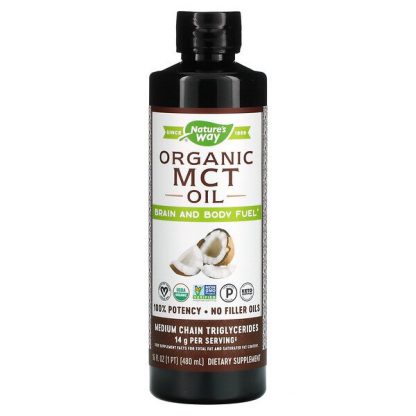 Nature's Way, Organic MCT Oil, 16 fl oz (480 ml)