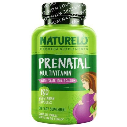 NATURELO, Prenatal Multivitamin, 180 Vegetarian Capsules