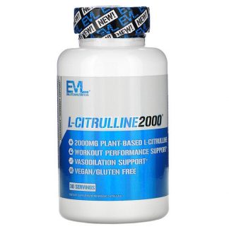 EVLution Nutrition, L-Citrulline2000, 667 mg, 90 Veggie Capsules