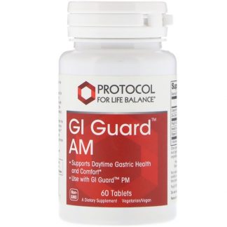Protocol for Life Balance, GI Guard AM, 60 Tablets