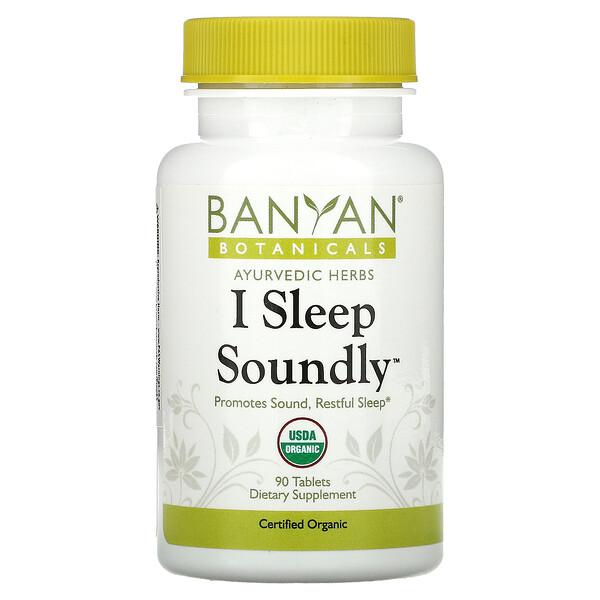 Banyan Botanicals, I Sleep Soundly, 90 TabletsSingapore Banyan Botanicals, I Sleep Soundly, 90 TabletsSingapore