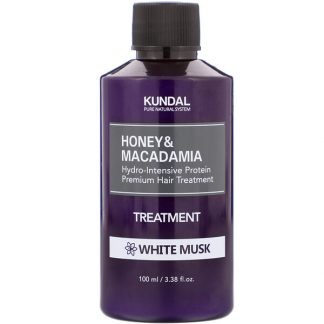 Kundal, Honey & Macadamia, Treatment, White Musk, 3.38 fl oz (100 ml)