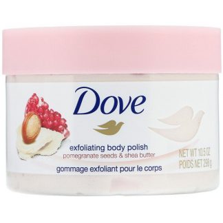 Dove, Exfoliating Body Polish, Pomegranate Seeds & Shea Butter, 10.5 oz (298 g)
